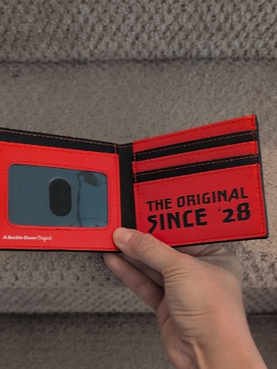 Buckle-Down Red & Black Checker Mickey Wallet - Picture 4 of 8